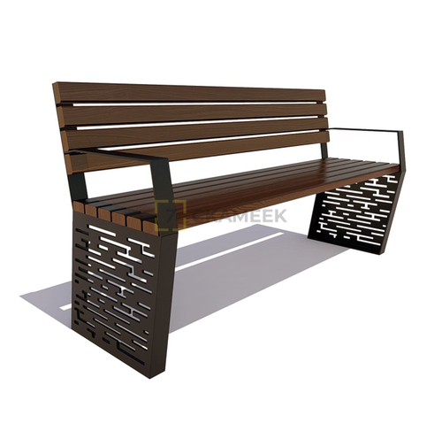 Скамейка парковая «Дрезден» (0,6 м ангарская сосна,30х60)