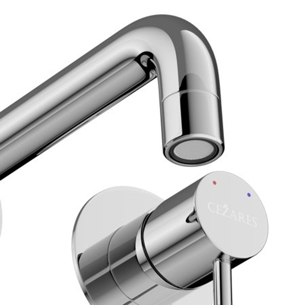 Смеситель для раковины встраиваемый CEZARES RELAX-BLI2-1-01-W0