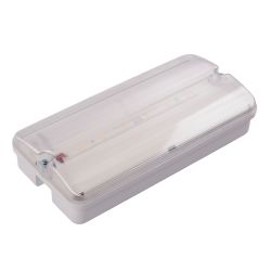 ULW-K25A 6W-4000K IP65 WHITE Светильник светодиодный влагозащищенный. Белый свет 4000K. 660Лм. Размер 220x105x50мм. Корпус белый. ТМ Uniel