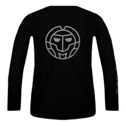 Мужское теннисное поло BIDI BADU Serratus Ant Move Long Sleeve Men - Black