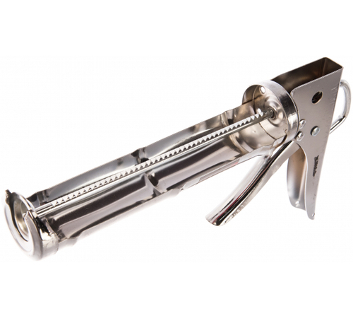 ПИСТОЛЕТ MATRIX Д/ГЕРМЕТИКА 310МЛ ПОЛУОТКР ХРОМИР ЗУБЧАТ ШТОК 7ММ 88640