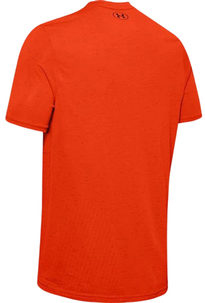 Мужская теннисная футболка Under Armour Seamless SS - ultra orange