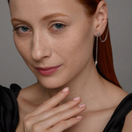 Серьга из серебра 94170170