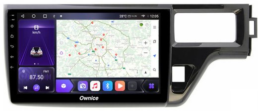 Магнитола для Honda Stepwgn 5 2015-2021 - Carmedia SF-1019 QLed, Android 10/12, ТОП процессор, CarPlay, SIM-слот