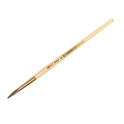 Кисть белка круглая №06 пакет, европодвес (Спейс)