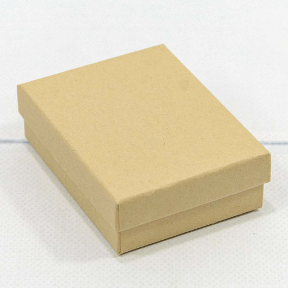 Коробка Ювелирная 7х9х2.8 см (Крафт)