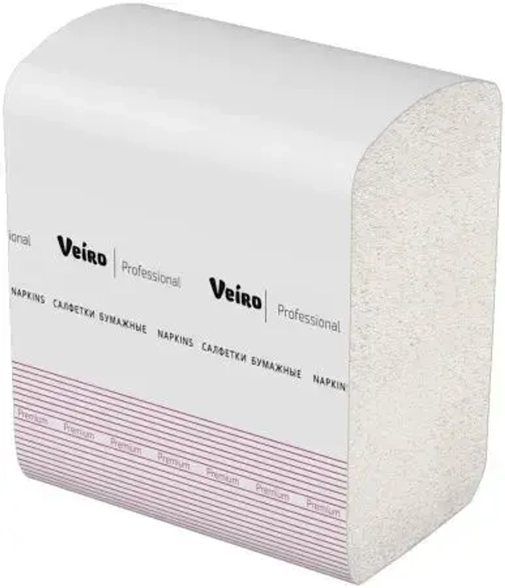 Салфетки для настольных диспенсеров 1-сл, 250л, Veiro Professional Premium 42шт/кор. арт.NZ316