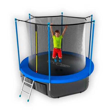Каркасные батуты с лестницей