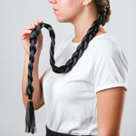 Коса на резинке "Брюнетка", длинна 85 см 1151376