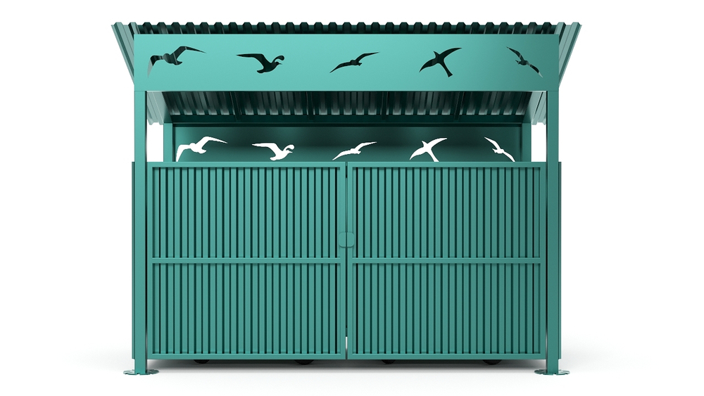 Контейнерная с воротами SK00116