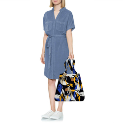 Сумка складная mini maxi shopper miami black
