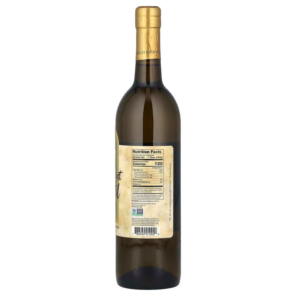 Napa Valley Naturals, Насыщенное и крепкое оливковое масло первого отжима, 750 мл (25,4 жидк. унц.)