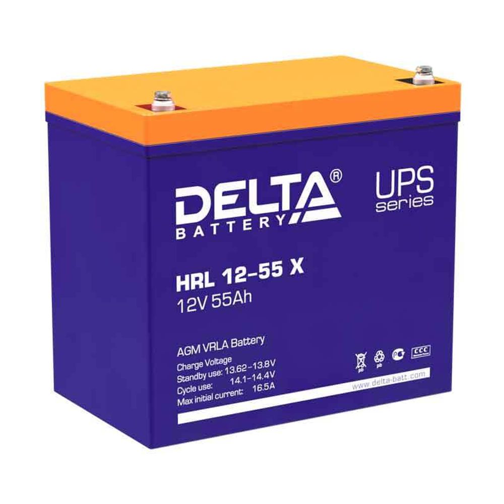 HRL 12-55 Х аккумулятор Delta