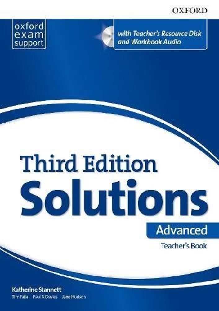 SOLUTIONS 3ED ADV книга для учителя (TB &amp; TEACH.RES.CD-ROM PACK)