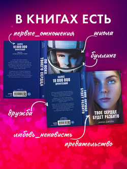 Комплект книг Анны Джейн «По осколкам твоего сердца», «Твое сердце будет разбито»