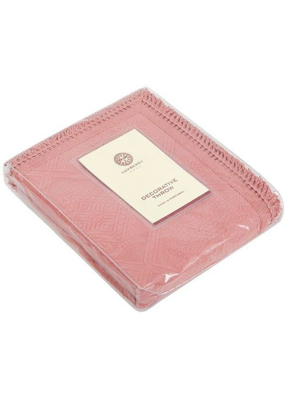 Покрывало 220x240 Luxberry Alice терракотовое Португалия упаковка