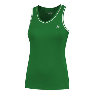 Женская теннисная майка Dunlop Tank Top Women - Green