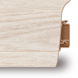 Плинтус ПВХ Aberhof ABF-60 3066 Дуб Серебряный 60x20,5х2500 мм