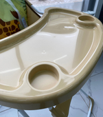 BAMBOLA Стул для кормления с перекидной столешницей Жирафик