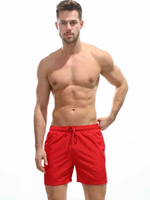 Мужские пляжные шорты из быстросохнущей ткани (Размер: M) (Цвет: голубой)