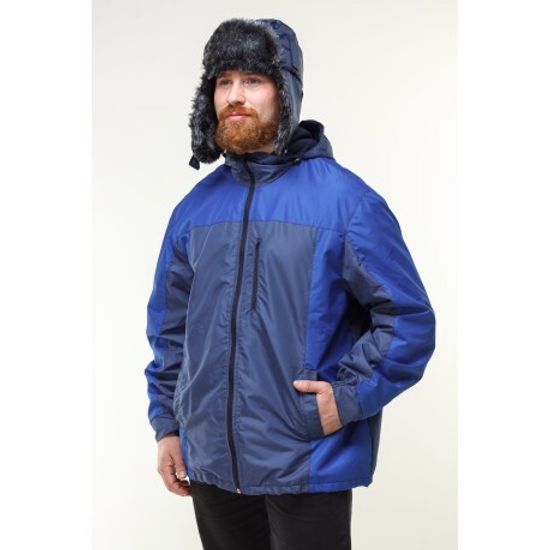 Куртка-ветровка "Стандарт" (синий/василек)