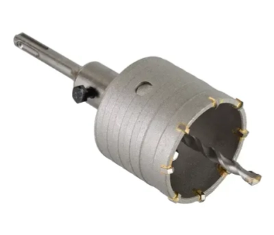 Коронка по бетону М22 х 68 мм, SDS PLUS, в сборе с хвостовиком Вихрь