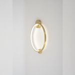 Настенный светодиодный светильник Crystal Lux REAL AP18W LED BRASS