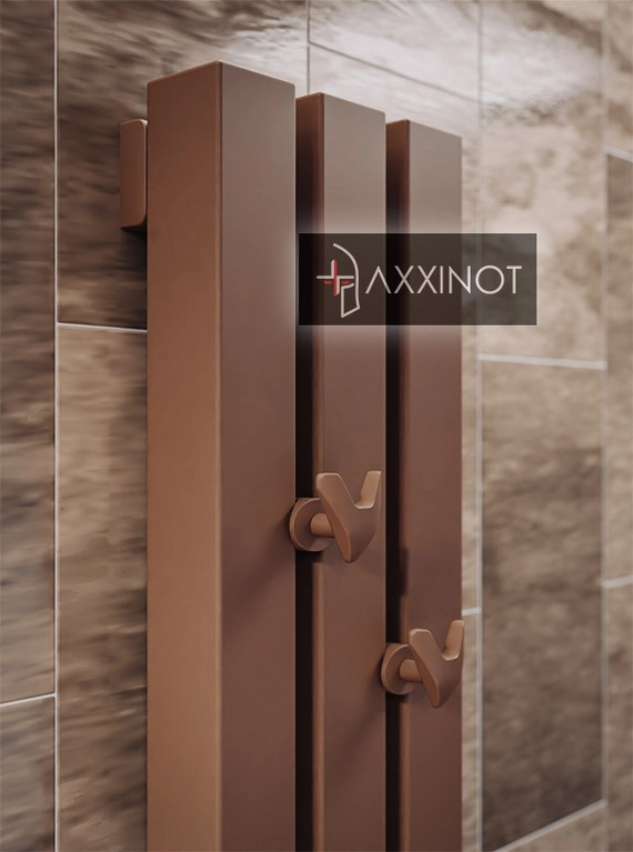 Axxinot Verde VE 2000 - вертикальный электрический трубчатый радиатор высотой 2000 мм