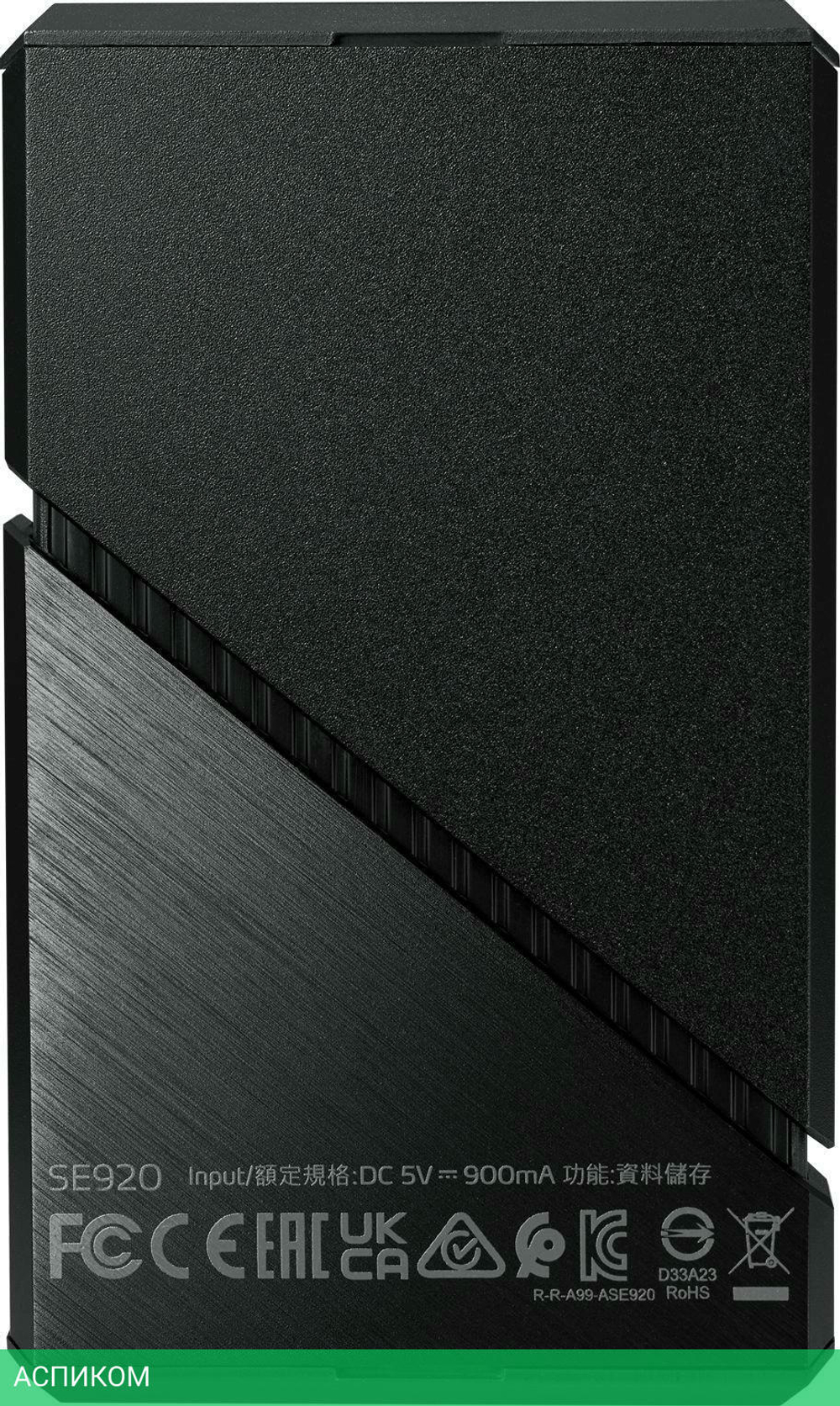 Внешний накопитель A-Data 4TB EXT (SE920-4TCBK)