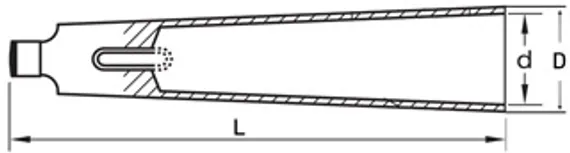 Втулка переходная КМ4/КМ2