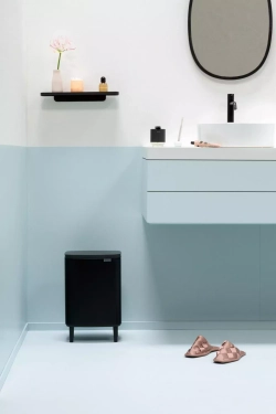 Brabantia - Контейнер для мусора Bo Touch Hi 12л матовый черный / артикул   227226  / GTIN 8710755227226
