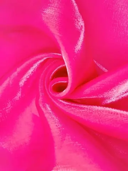 Ткань Органза "Кристалл" 70 г/м2, 100% пэ, ш. 150 см, фуксия