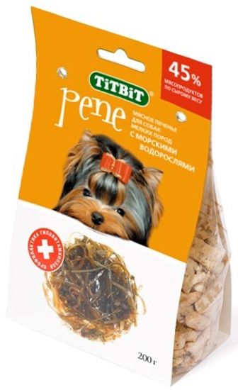Titbit Pene Лакомство для собак печенье с морскими водорослями
