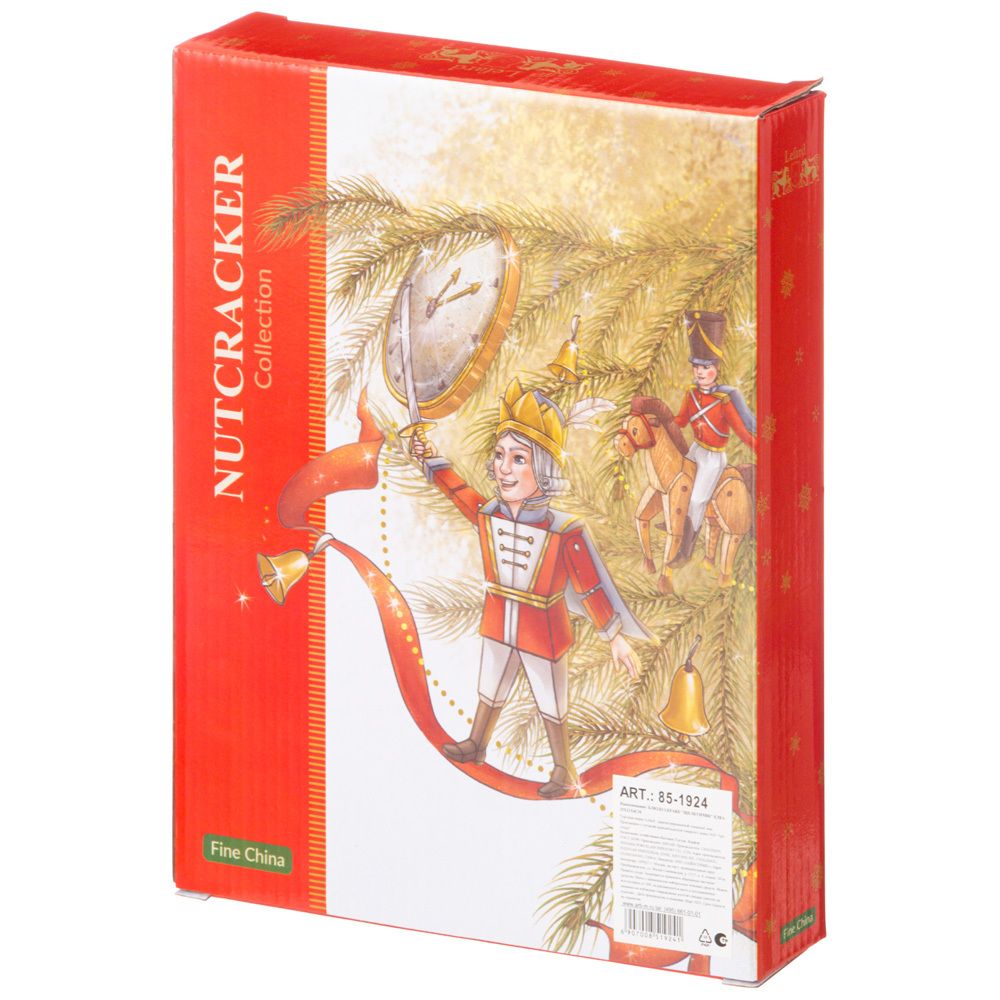 БЛЮДО-ЕЛКА LEFARD "ЩЕЛКУНЧИК" 25*21*4 СМ (КОР=8ШТ.)