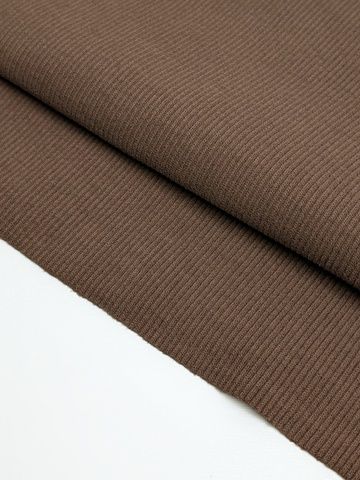 Шоколад Кашкорсе к футеру 3-х нитке петле диагональ с Пич-эффектом