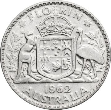 1 флорин 1962 Австралия