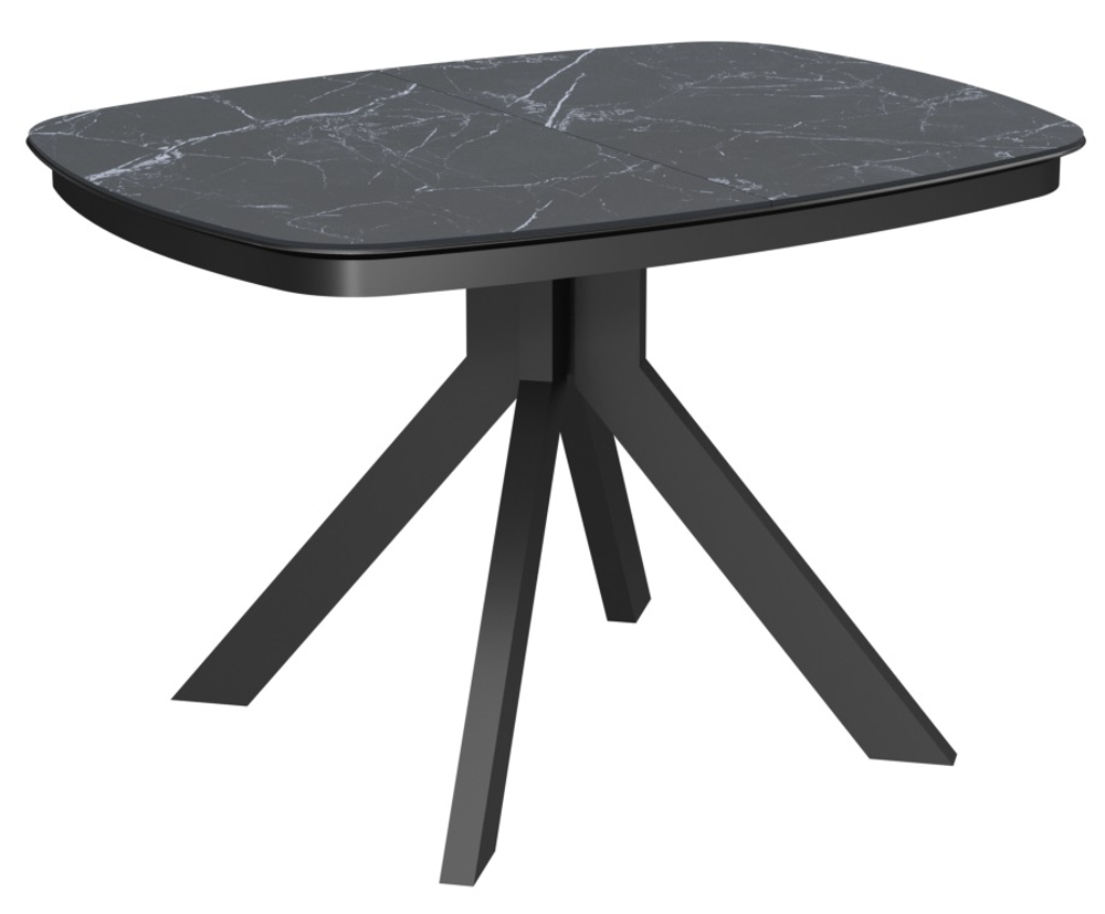 Сохо-С (Кубика) Стол обеденный 1000/1200мм (+320мм) 111Q (керамика)