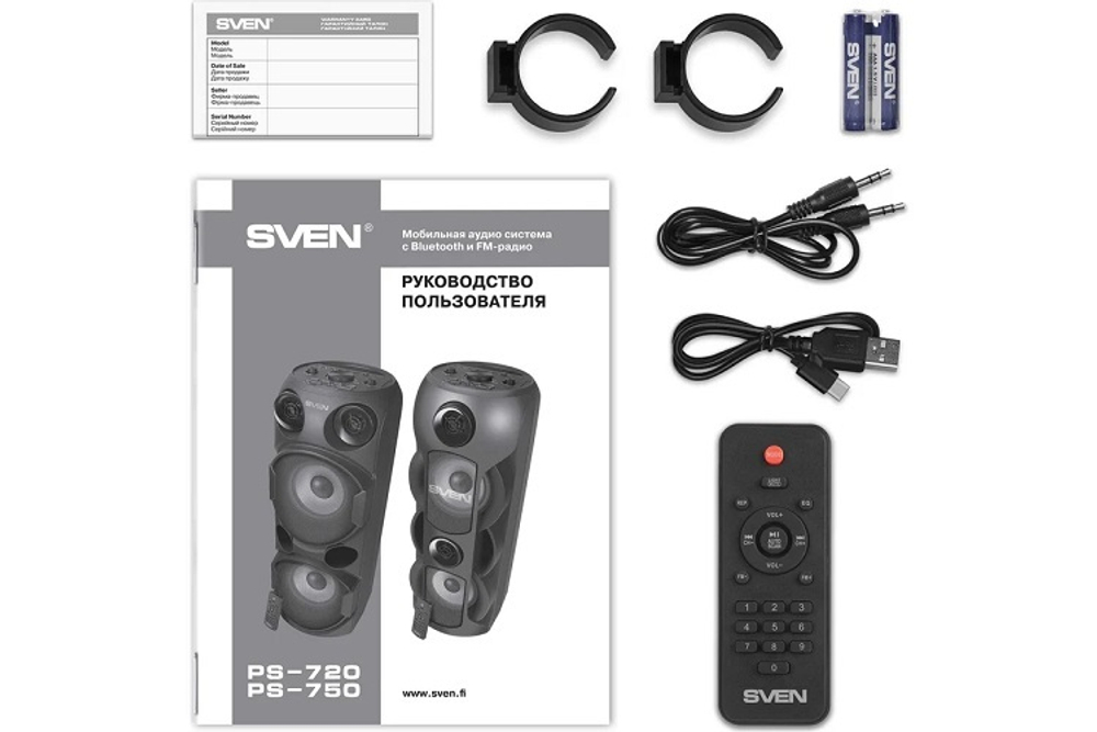 Портативная акустика  Sven PS-750