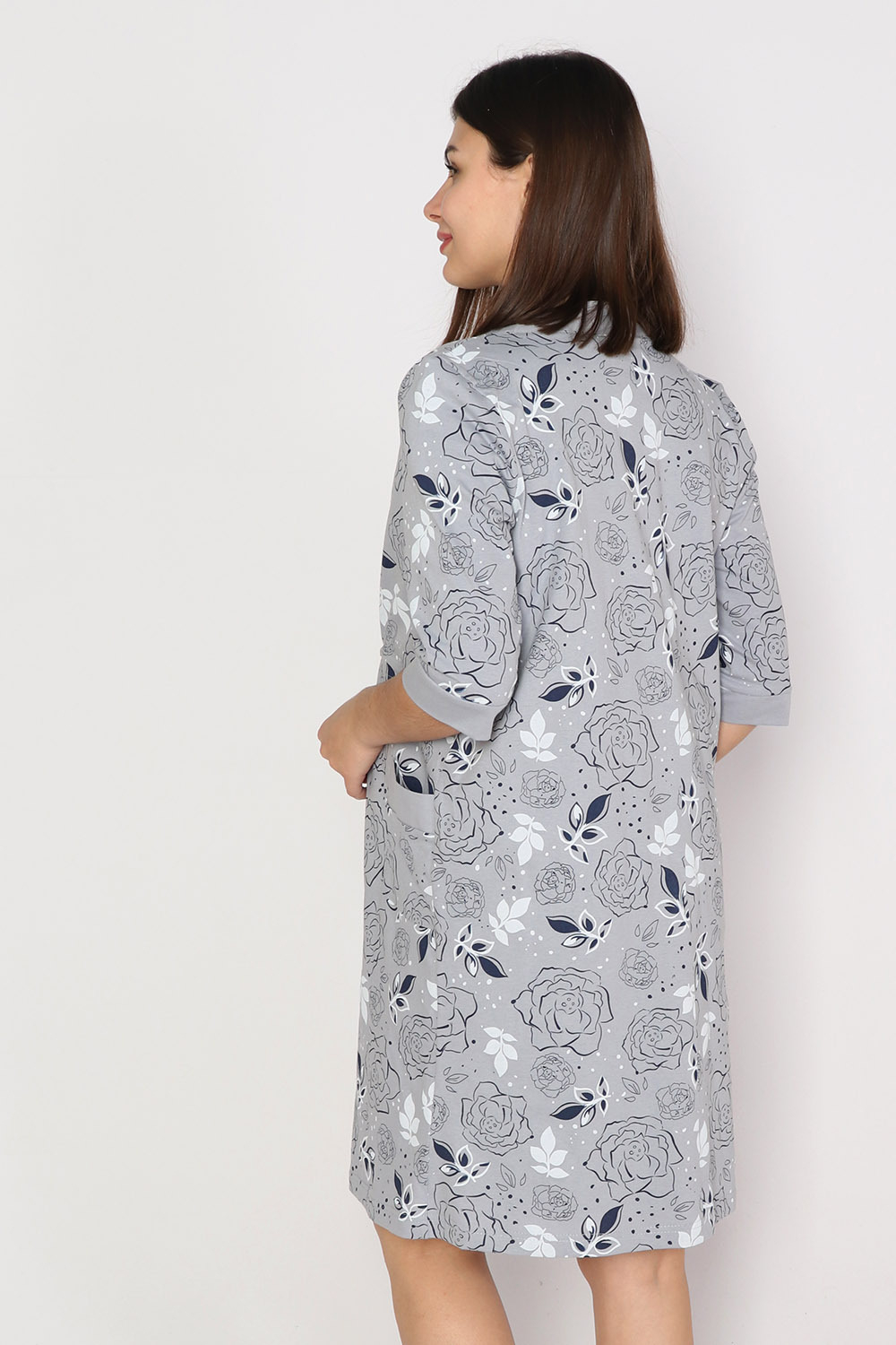 Пижама женская сорочка+халат КЖ 0215-1