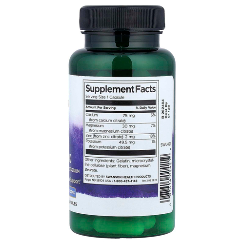 Swanson, Минеральный цитратный комплекс, 60 капсул