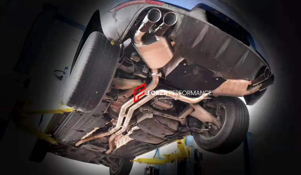 Спортивная выхлопная система с заслонками для Porsche Macan S 95B 3.0T/3.6T Порше Макан