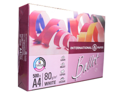 Бумага для офисной техники Ballet Premier белая А4 белизна 162% CIE 80г/м2 500л Светогорский ЦБК