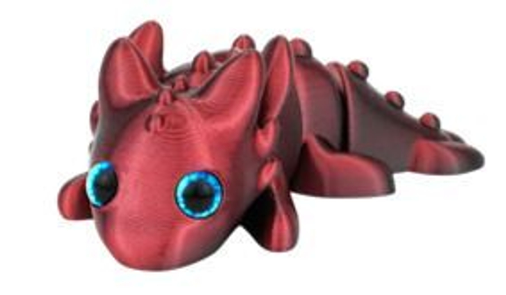Игрушка 3D "Тритон Дайви" 10 см, цвет ассорти