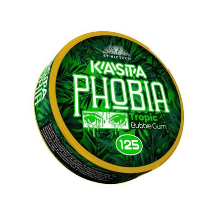 KASTA PHOBIA TROPIC BUBBLE GUM (125 МГ) - ТРОПИЧЕСКАЯ ЖВАЧКА