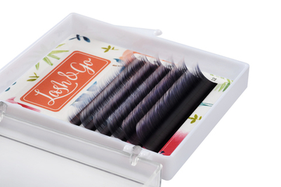 Ресницы Lash&Go Ombre микс 0,07/C/7-12 mm "Фиолетовый" (6 линий)