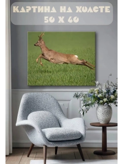 Картина на стену 40 X 50 Косуля