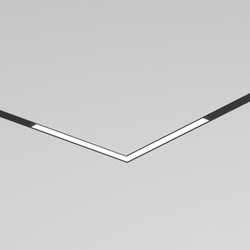 DK8214-BK Угловой светильник SIMPLE LINEAR 18W 4000K, черный