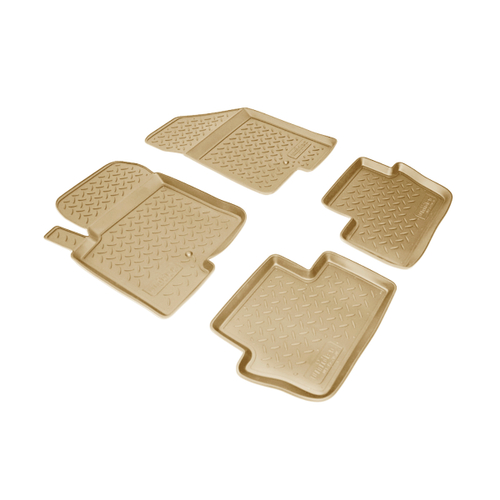 Ковры в салон Norplast/Unidec для Dodge Caliber (2006-)Полиуретан,Бежевый, арт.NPL-Po-20-30-B