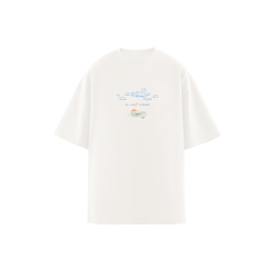 Футболка Called a Garment Doodle Chump T-Shirt "Milk"