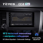 Teyes CC2 Plus 9" для Toyota Sienna 2014-2020